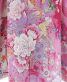 成人式振袖[ラブリー]白×ピンク・ハートに洋花とアクセサリー[身長168cmまで]No.689